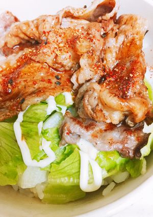うちの焼き牛丼-レシピのメイン写真