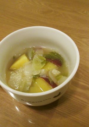 秋のスープ♪ 決め手はダシダ-レシピのメイン写真