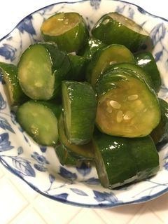 とっても簡単!漬けるだけ。胡瓜の中華漬け-レシピのメイン写真
