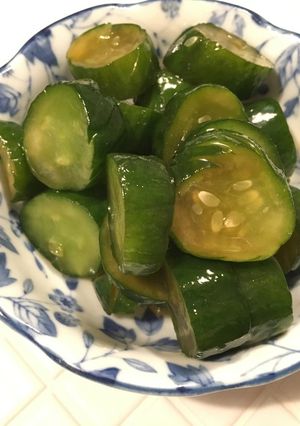 とっても簡単!漬けるだけ。胡瓜の中華漬け-レシピのメイン写真
