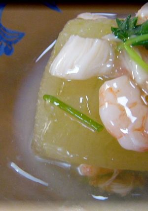 ひんやり♪冬瓜の煮物-レシピのメイン写真