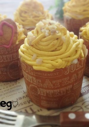 ハロウィン♡カップケーキ-レシピのメイン写真