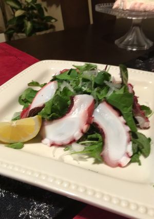 ベビーリーフが美味しいタコサラダ-レシピのメイン写真