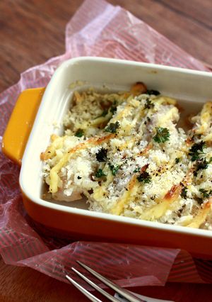 下味冷凍:タラのパン粉焼き-レシピのメイン写真