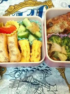 中学生女子 時短 簡単弁当80-レシピのメイン写真