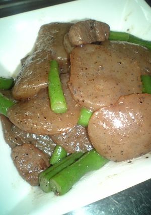 こんにゃくの胡椒炒め-レシピのメイン写真