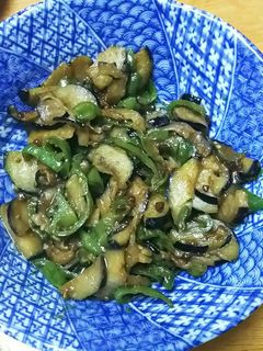 ナスとピーマンの肉味噌炒め-レシピのメイン写真