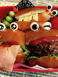 ハロウィン♡パンお弁当♫-レシピのメイン写真