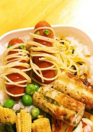 サラスパでミイラ♪-レシピのメイン写真