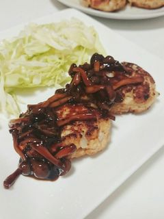 ふわふわ☆ヘルシーな豆腐ハンバーグ-レシピのメイン写真