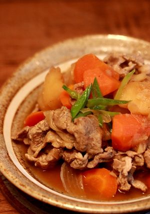 下味冷凍：肉じゃが-レシピのメイン写真