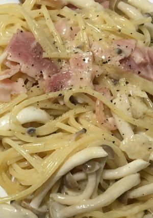 フライパン1つで簡単☆クリームパスタ-レシピのメイン写真