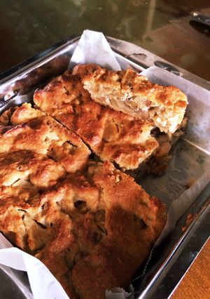 おからでヘルシー簡単リンゴのケーキ-レシピのメイン写真