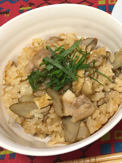 お家で本格的!鶏ごぼう釜めしを作ろう!-レシピのメイン写真