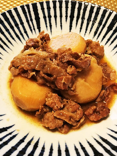里芋と牛肉のダシダ甘辛煮-レシピのメイン写真