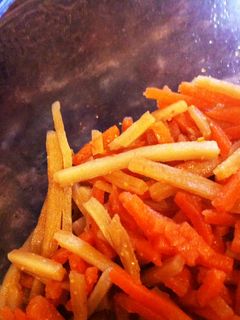 3分で出来る☆お手軽きんぴらごぼう-レシピのメイン写真