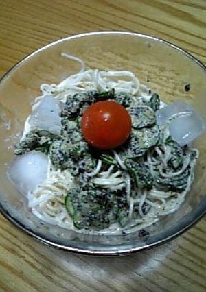 ごまときゅうりのそうめん-レシピのメイン写真