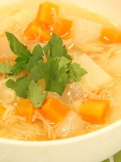 大根とホタテのスープ煮-レシピのメイン写真