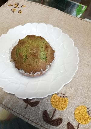 HM／混ぜるだけ簡単青汁入りカップケーキ-レシピのメイン写真