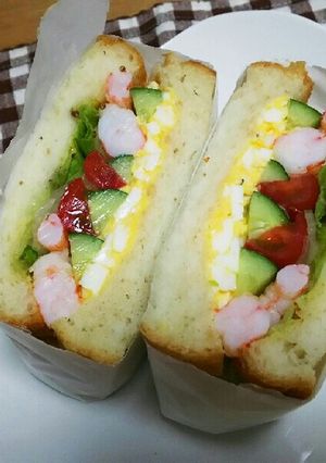 彩りサンド-レシピのメイン写真