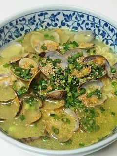 あさりバター酒蒸しサッポロ一番塩ラーメン-レシピのメイン写真
