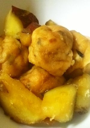 あごだしつゆで本格派ながんもどきの煮物-レシピのメイン写真