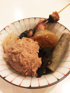 味付ヒガシマルだけ◎鶏ごぼうつくねおでん-レシピのメイン写真