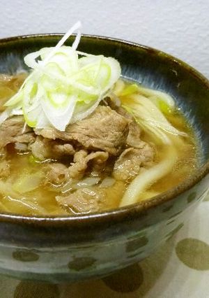 *ダシダで牛うどん*-レシピのメイン写真