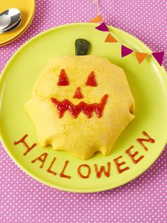 ハロウィン☆アレンジオムライス-レシピのメイン写真