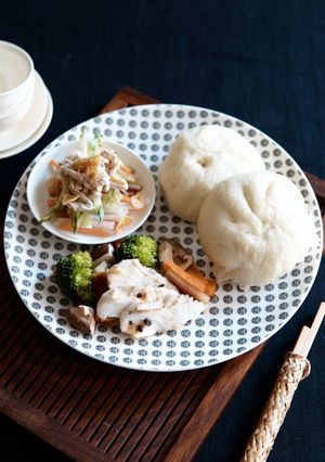 鯛の広東風豆鼓蒸しのセット-レシピのメイン写真
