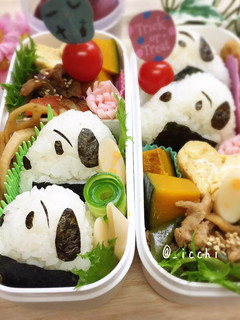 スヌーピーおにぎり-レシピのメイン写真