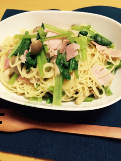 ひとりランチに簡単!和風パスタ-レシピのメイン写真