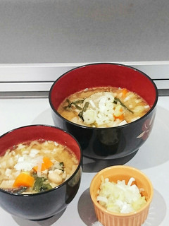 味噌汁♪豚汁♪ダシダ♬-レシピのメイン写真