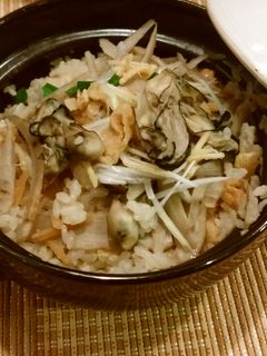 牡蠣ご飯 くばら あごだしレシピ-レシピのメイン写真