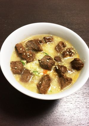 焼肉屋さんのピリ辛カルビクッパ♡-レシピのメイン写真