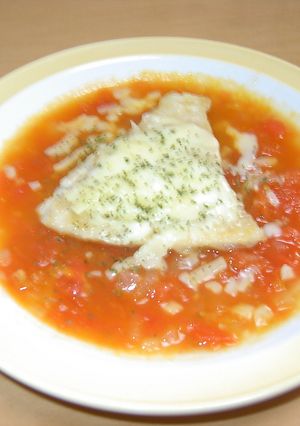 カジキマグロのトマトソースチーズのせ-レシピのメイン写真