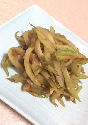 隼人瓜のタイ風炒め-レシピのメイン写真