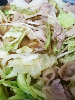 シンプル☆豚バラとキャベツの味噌炒め-レシピのメイン写真