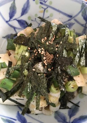 あごだしつゆを使った 山盛り豆腐-レシピのメイン写真