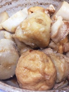 豚肉と里芋の煮物(ガンモ入り)-レシピのメイン写真