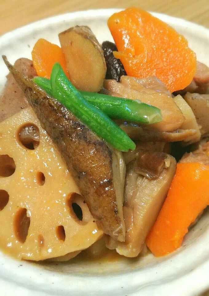 だし不要♪野菜が旨い☆我が家の定番筑前煮-レシピのメイン写真