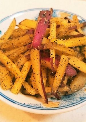 さつまいものバターきんぴら-レシピのメイン写真