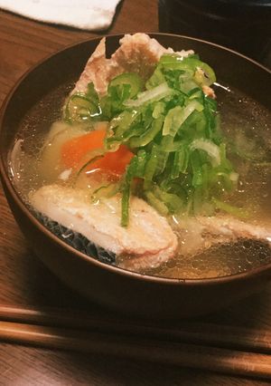 あごだしで♡アラ汁(*´ω`*)-レシピのメイン写真