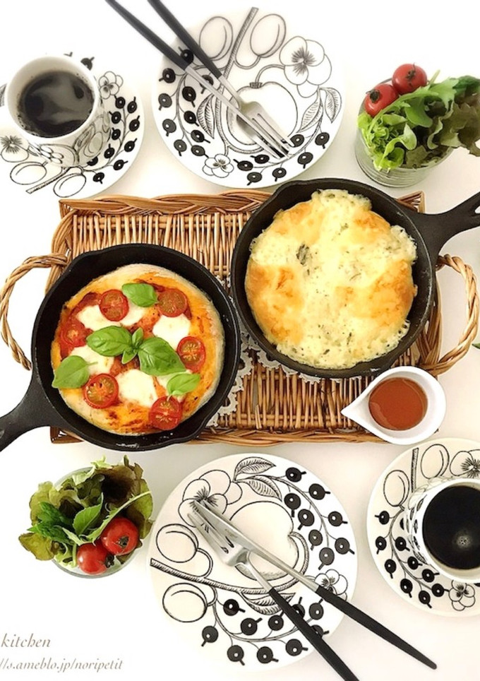 焼くまで5分♡捏ねずに簡単♡おいしいピザ-レシピのメイン写真