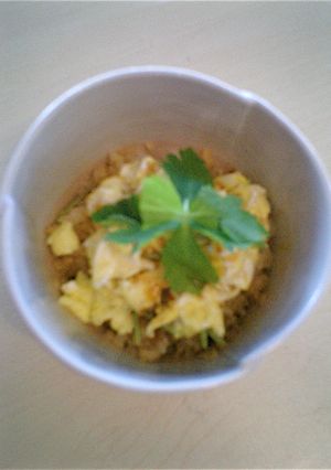 うなぎなしウナ玉丼-レシピのメイン写真