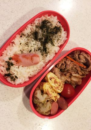 簡単 ハロウィン弁当（ホラー）-レシピのメイン写真