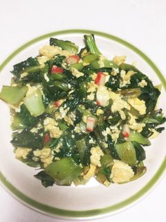☆簡単 チンゲン菜と玉子の中華炒め☆-レシピのメイン写真