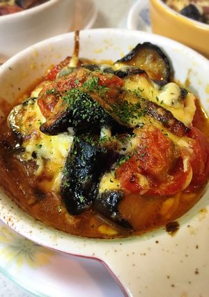 茄子とトマトのチーズグラタン-レシピのメイン写真