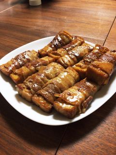 厚揚げの豚肉巻き-レシピのメイン写真