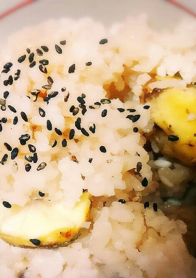 簡単！炊飯器で炊く、栗ご飯♪-レシピのメイン写真